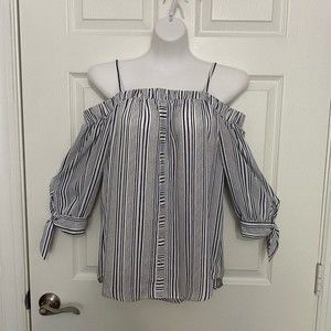 BCX striped top size medium